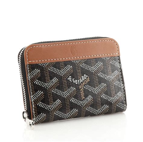 goyard short man wallet|goyard zipper wallet.